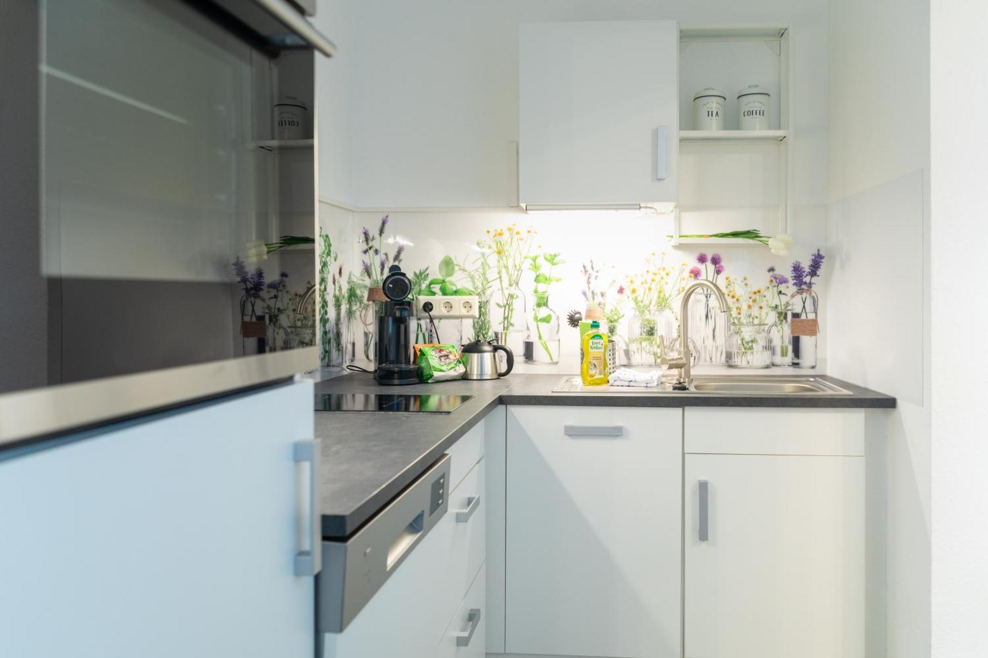 Home Shanti - Studio, Suedvorstadt, Balkon, Tv Leipzig Ngoại thất bức ảnh