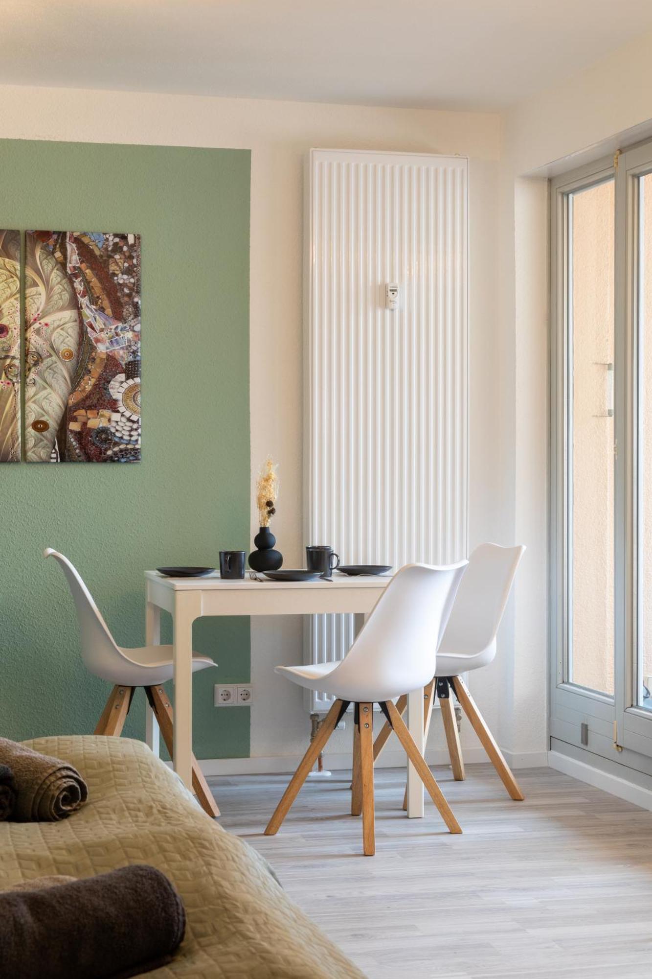 Home Shanti - Studio, Suedvorstadt, Balkon, Tv Leipzig Ngoại thất bức ảnh
